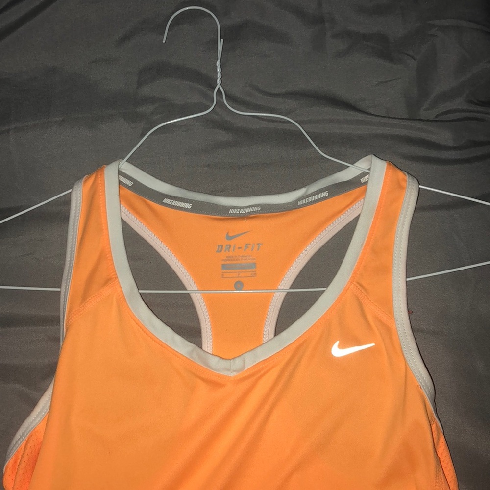Orange Tennis Tank